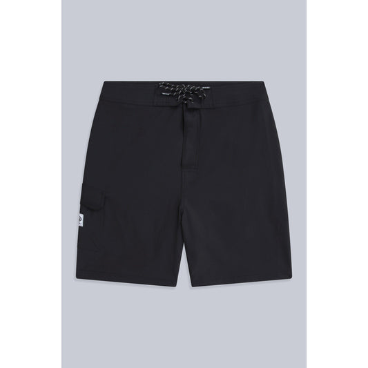 Black - Front - Animal Mens Brett Recycled Boardshorts