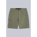 Dark Khaki - Front - Animal Mens Brett Recycled Boardshorts