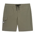 Khaki Green - Front - Animal Mens Brett Recycled Boardshorts