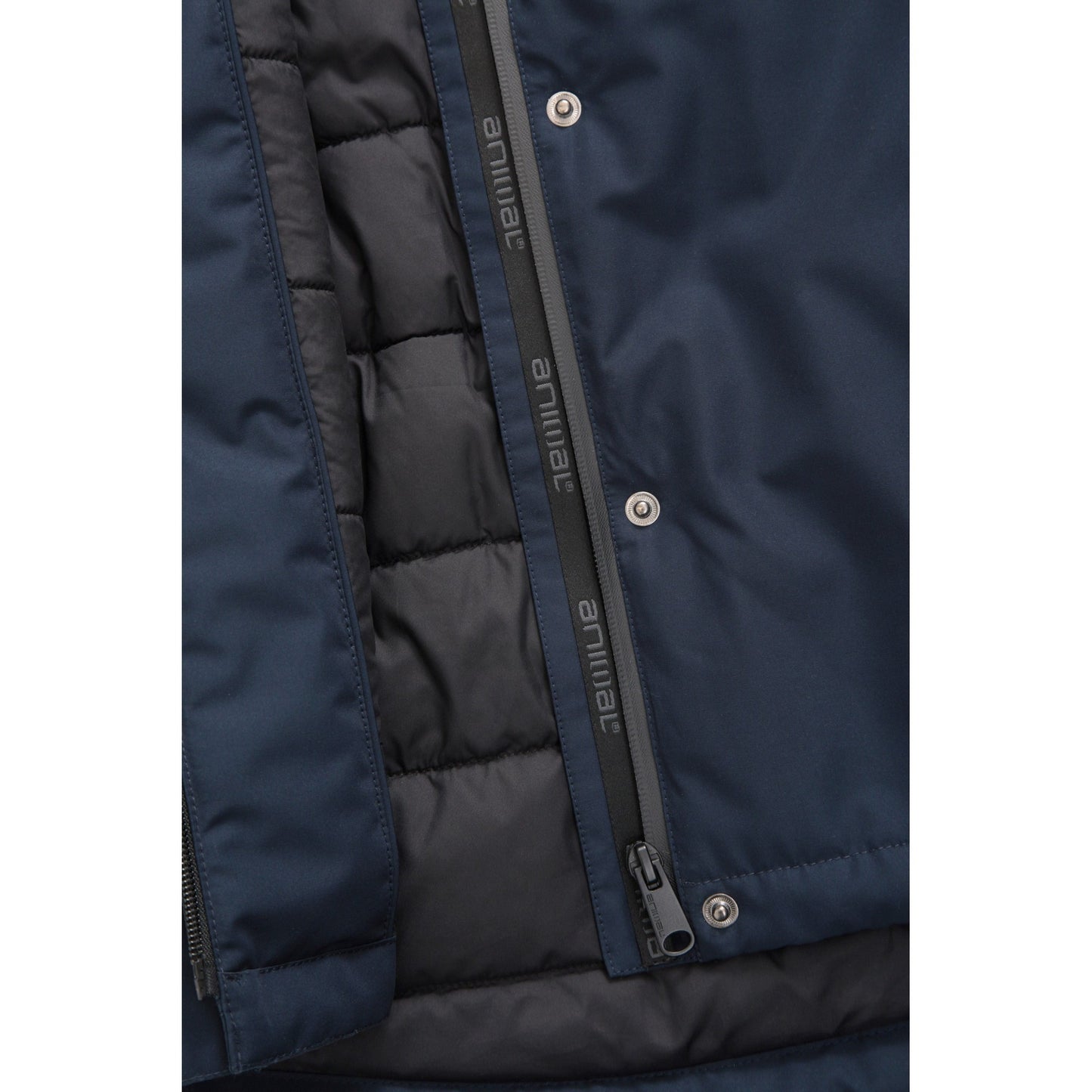 Navy - Pack Shot - Animal Womens-Ladies Harlyn Waterproof Jacket