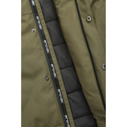 Green - Pack Shot - Animal Mens Harlyn Waterproof Jacket