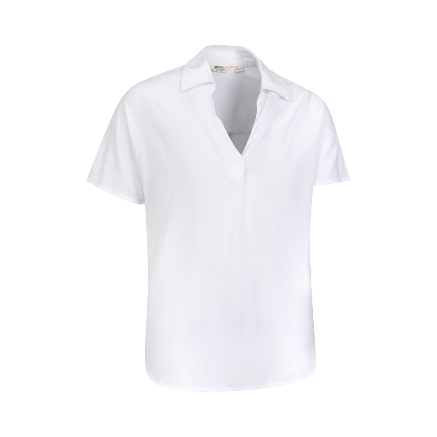 White - Lifestyle - Mountain Warehouse Womens-Ladies Valleta Short-Sleeved Shirt