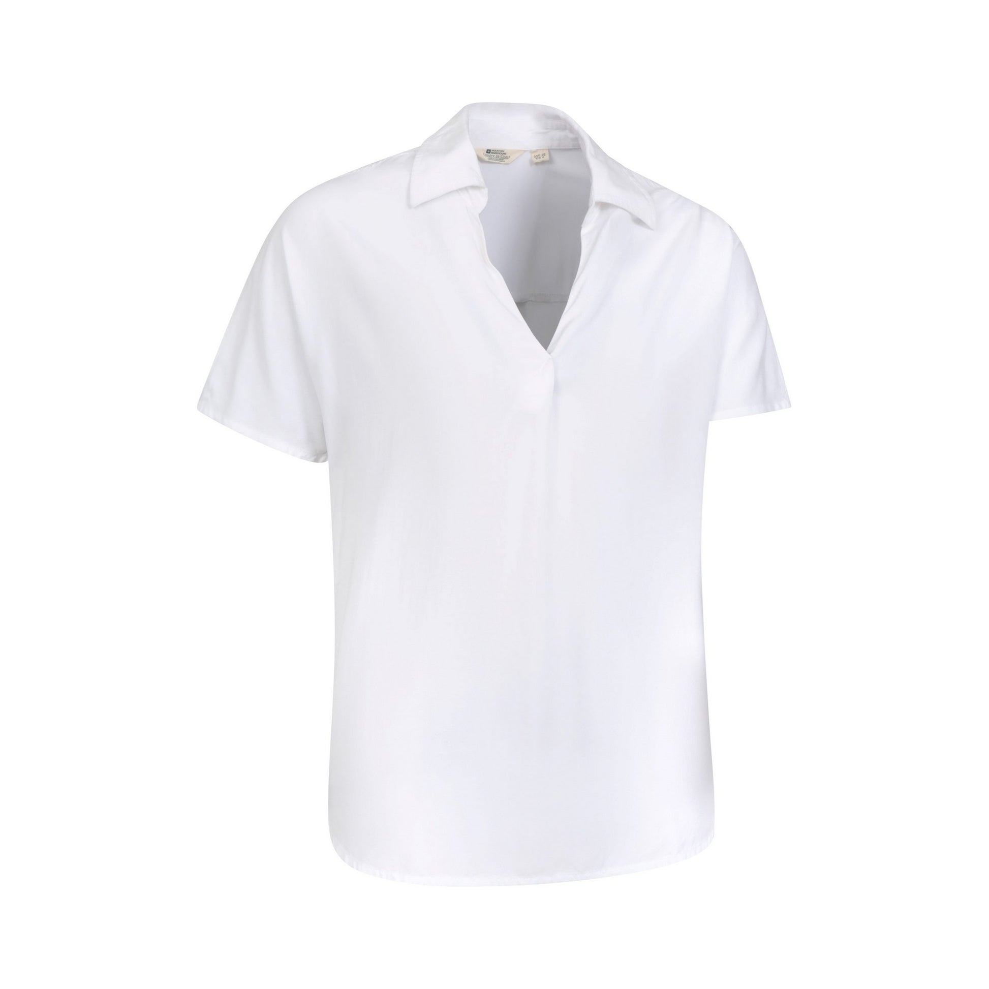 White - Lifestyle - Mountain Warehouse Womens-Ladies Valleta Short-Sleeved Shirt