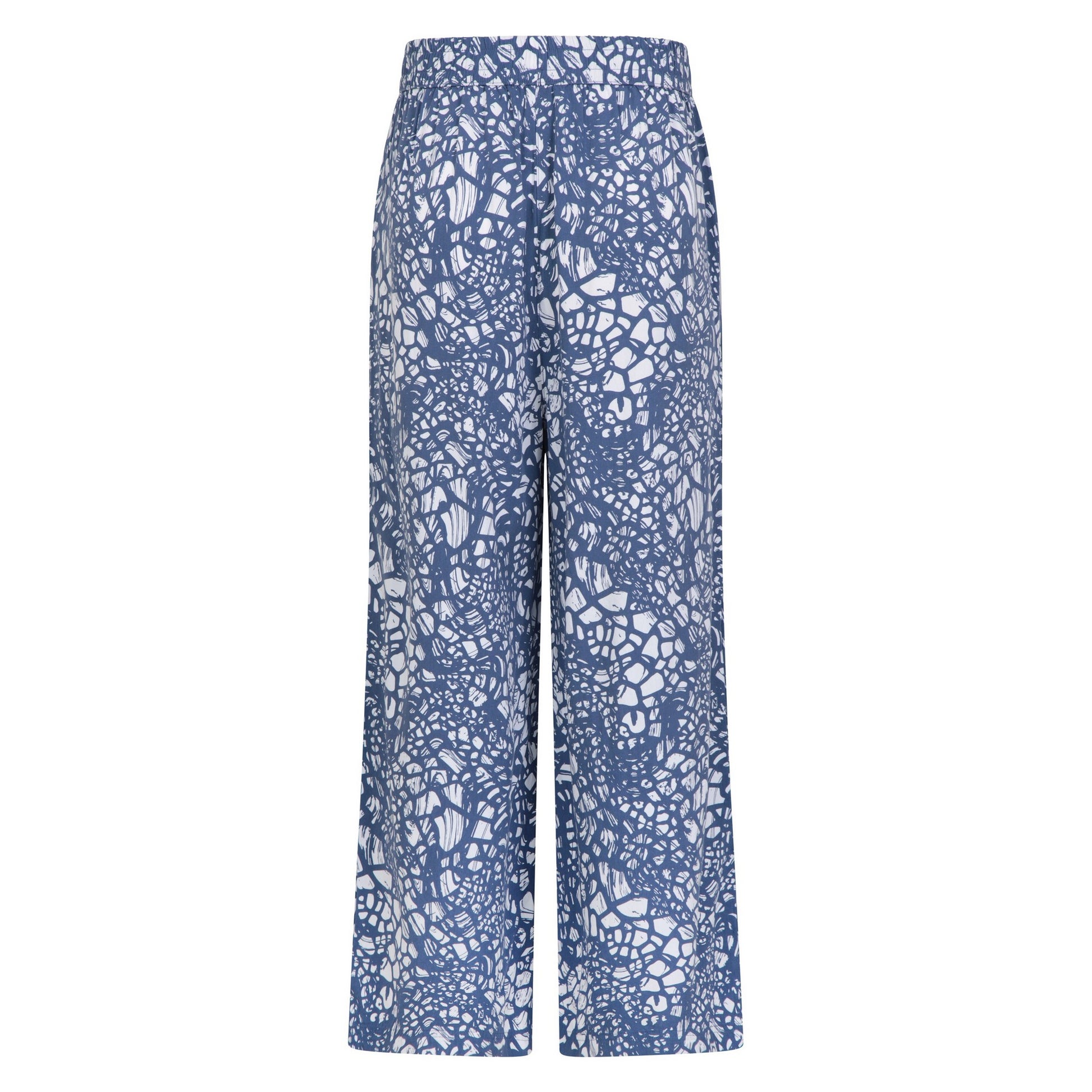 Blue - Back - Mountain Warehouse Womens-Ladies Fowey Lightweight Trousers