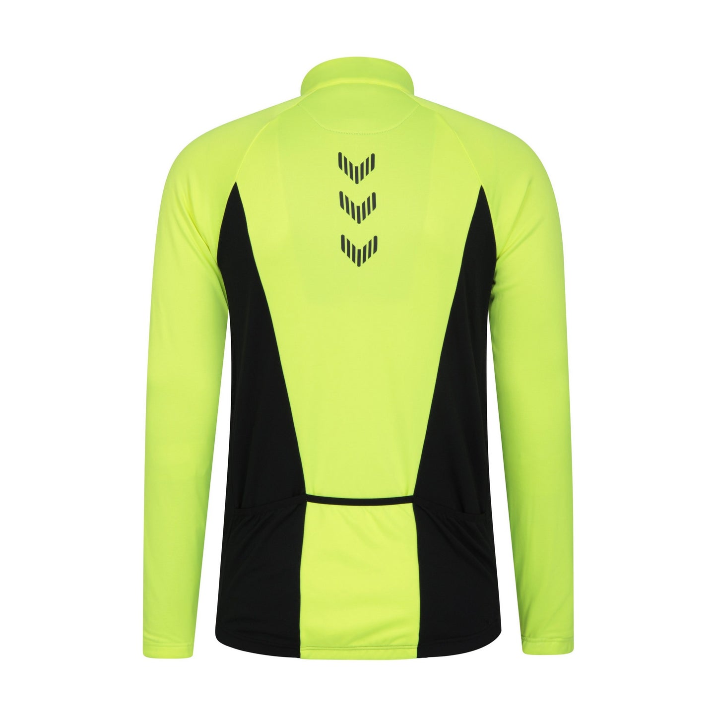 Yellow - Back - Mountain Warehouse Mens Elevation Softshell Cycling Jacket