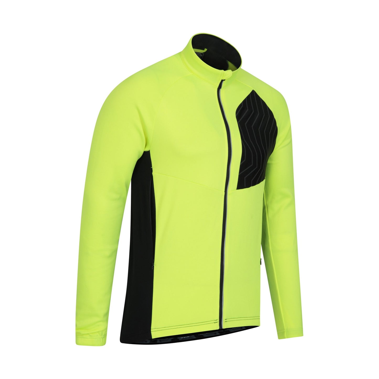 Yellow - Lifestyle - Mountain Warehouse Mens Elevation Softshell Cycling Jacket