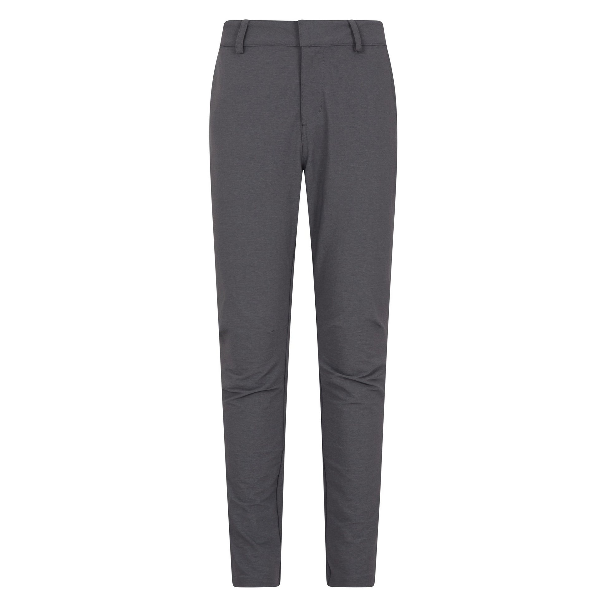 Grey - Front - Mountain Warehouse Womens-Ladies Stretch Superslim Hiking Trousers