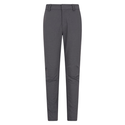 Grey - Front - Mountain Warehouse Womens-Ladies Stretch Superslim Hiking Trousers