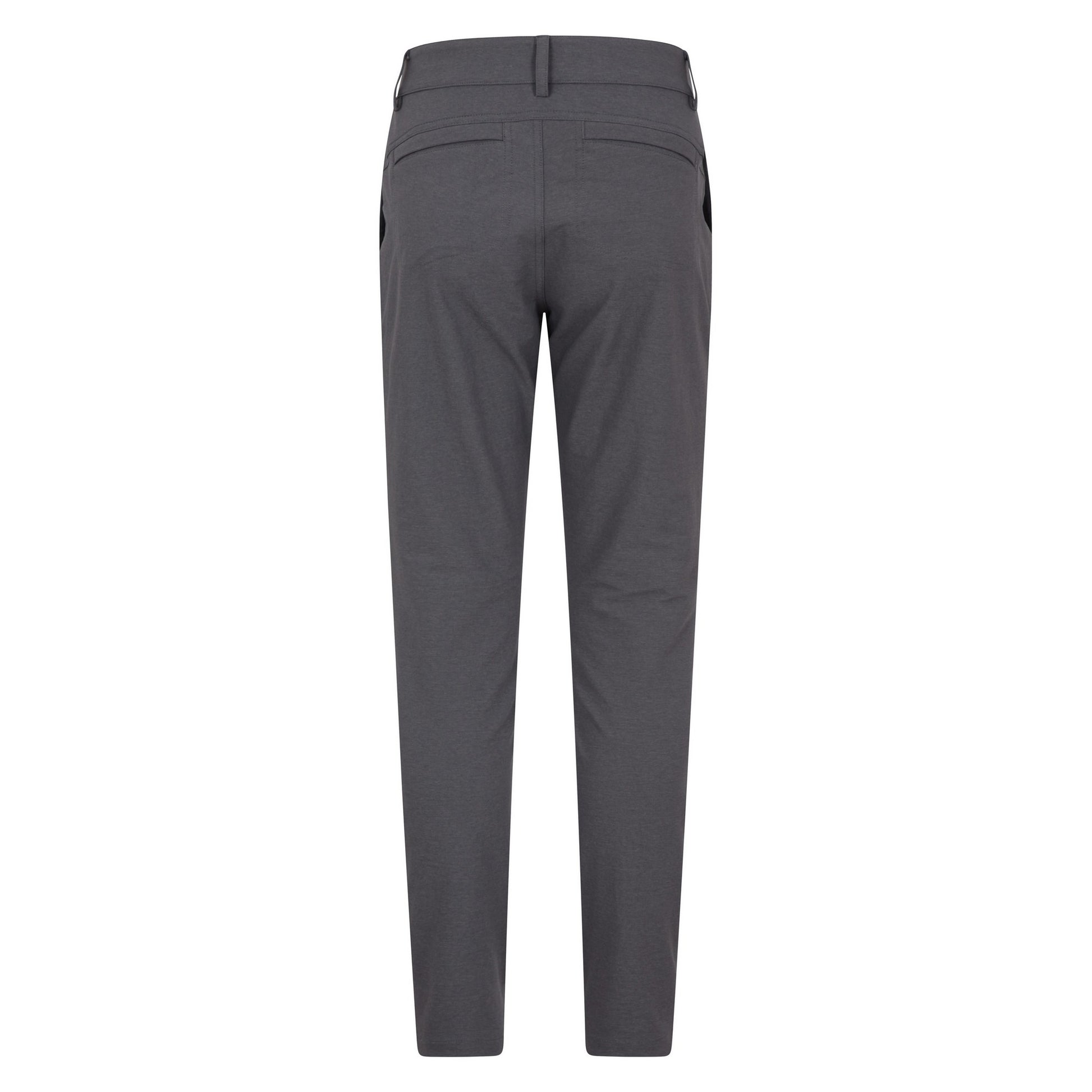 Grey - Back - Mountain Warehouse Womens-Ladies Stretch Superslim Hiking Trousers