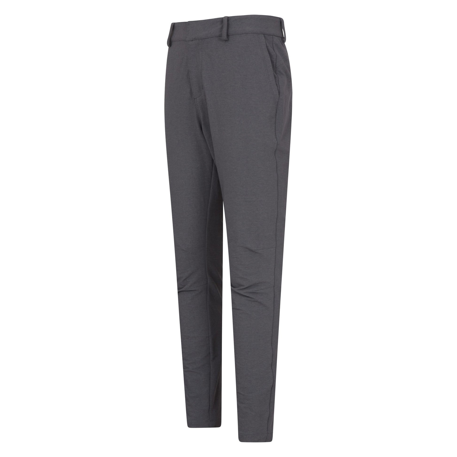 Grey - Side - Mountain Warehouse Womens-Ladies Stretch Superslim Hiking Trousers