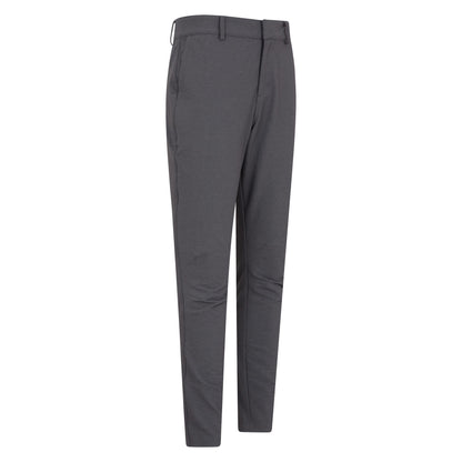 Grey - Lifestyle - Mountain Warehouse Womens-Ladies Stretch Superslim Hiking Trousers
