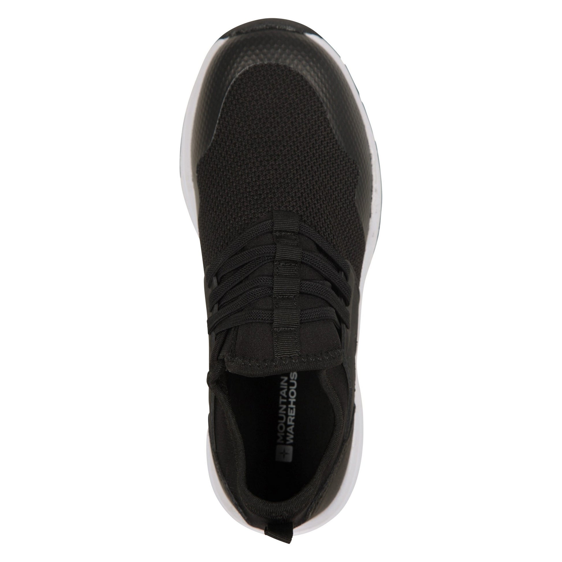 Black - Side - Mountain Warehouse Childrens-Kids Eclipse Trainers