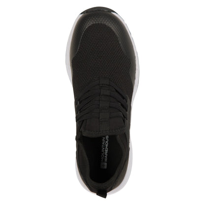 Black - Side - Mountain Warehouse Childrens-Kids Eclipse Trainers