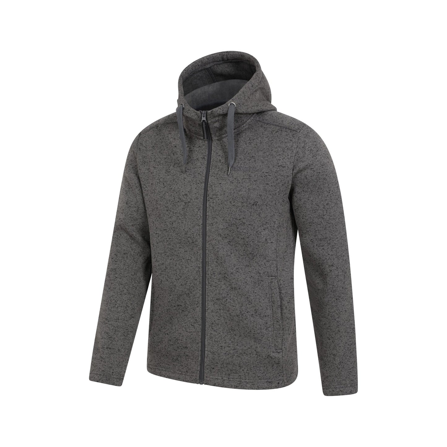 Black - Lifestyle - Mountain Warehouse Mens Nevis Fleece Full Zip Hoodie