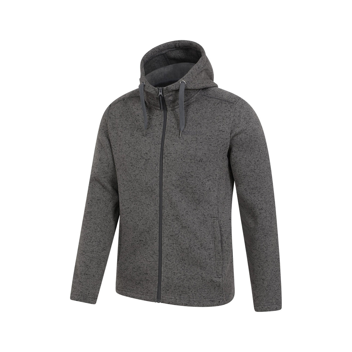 Black - Lifestyle - Mountain Warehouse Mens Nevis Fleece Full Zip Hoodie