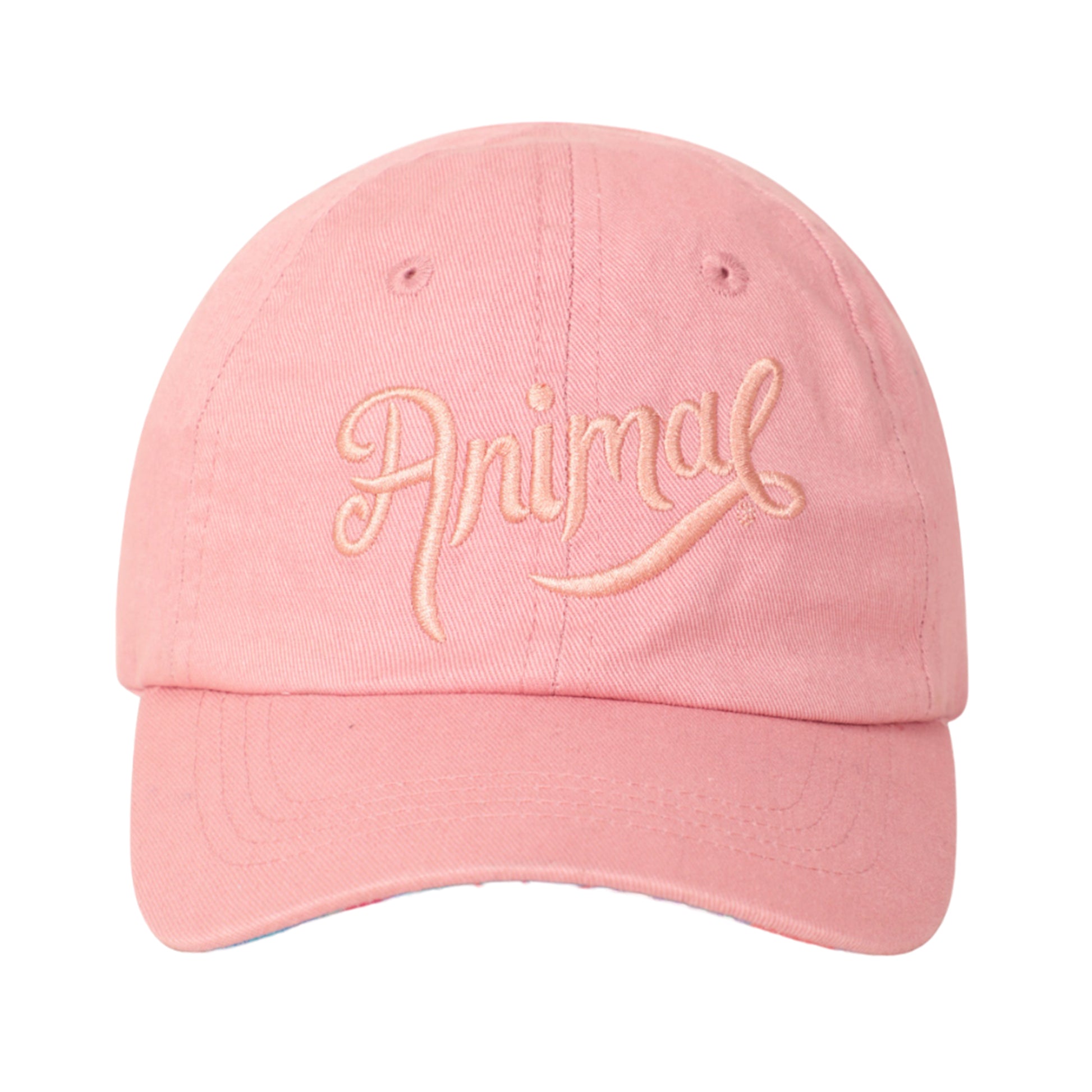 Pink - Lifestyle - Animal Childrens-Kids Organic Tie Back Cap