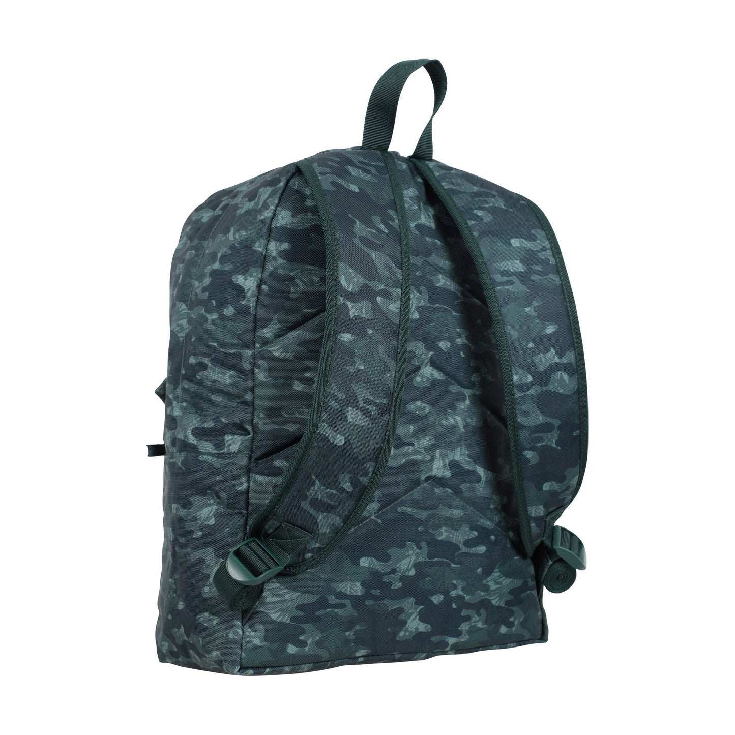 Green - Back - Mountain Warehouse Bookworm Camo 20L Backpack