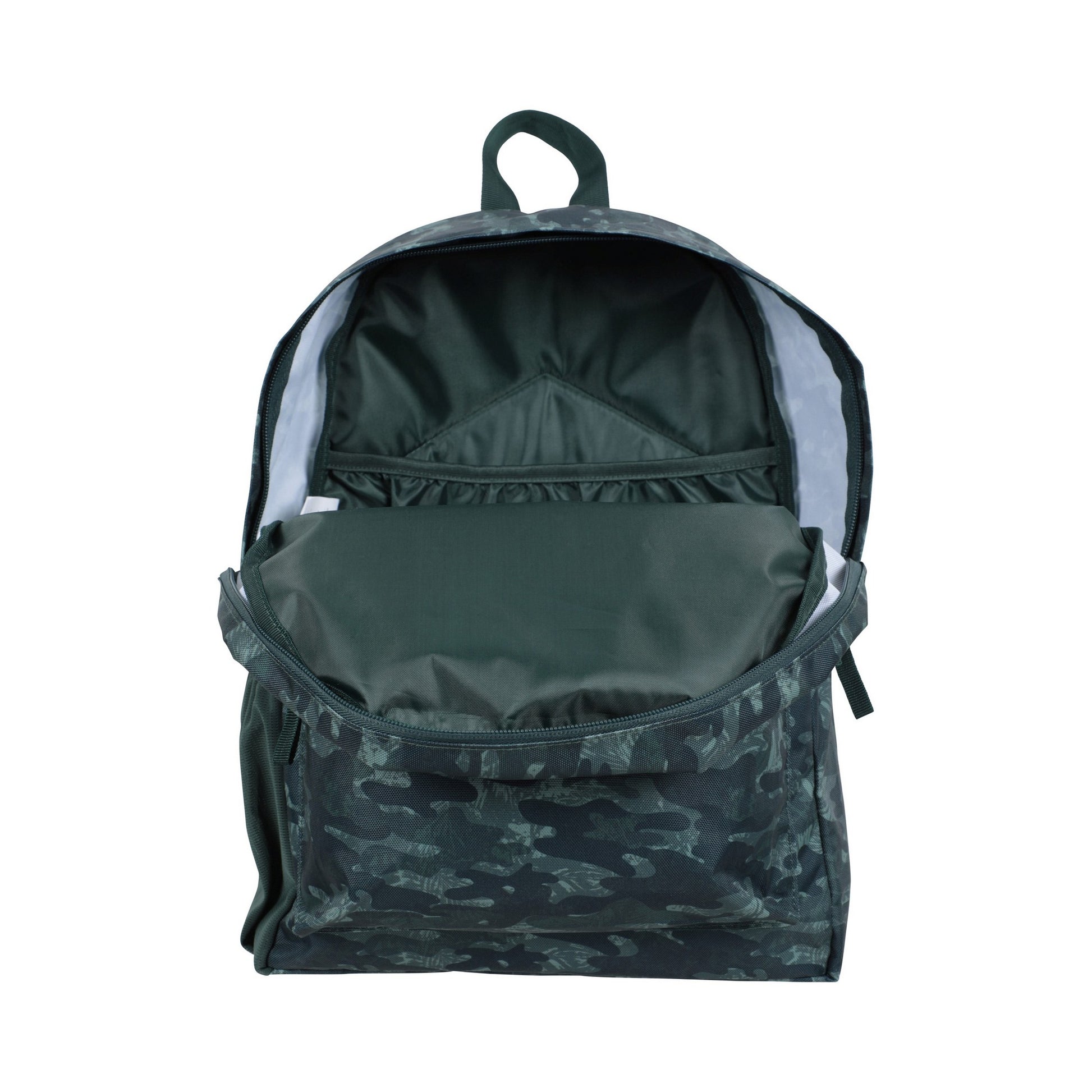 Green - Lifestyle - Mountain Warehouse Bookworm Camo 20L Backpack