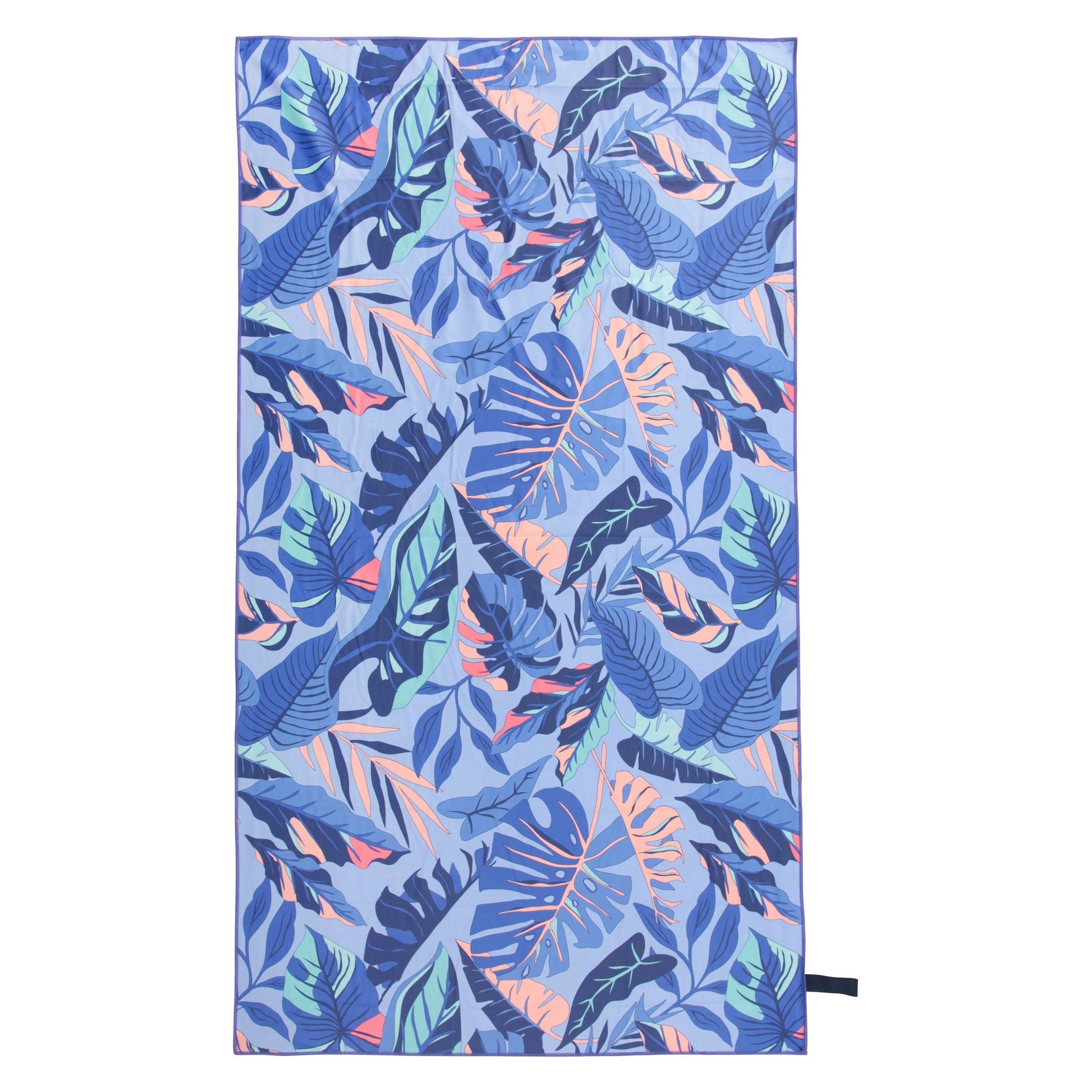 Purple - Front - Mountain Warehouse Palm Leaf Microfibre Towel