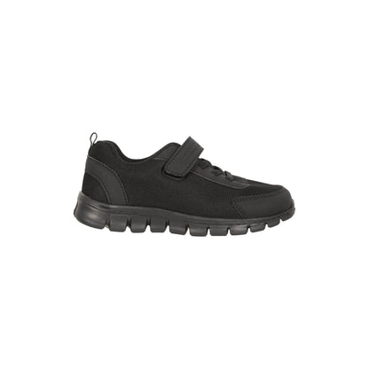 Black - Side - Mountain Warehouse Childrens-Kids Lightweight Sports Trainers
