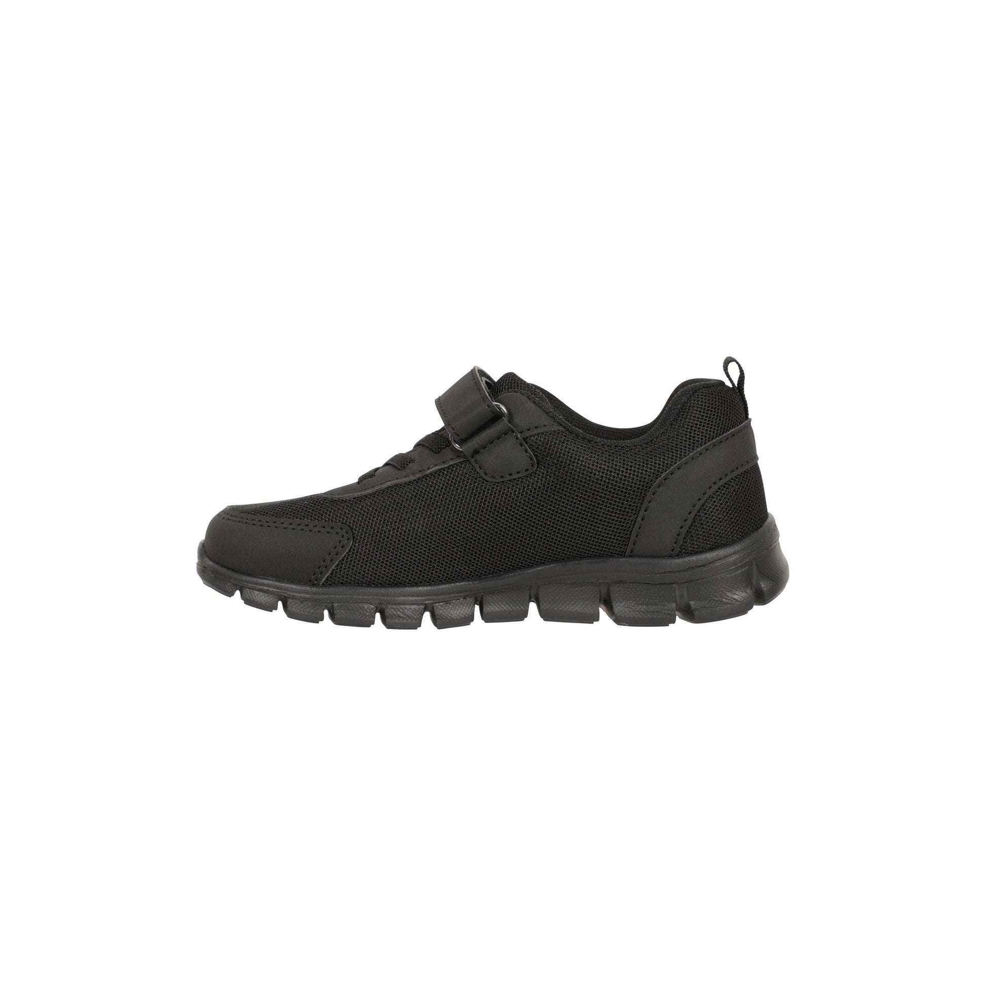 Black - Lifestyle - Mountain Warehouse Childrens-Kids Lightweight Sports Trainers