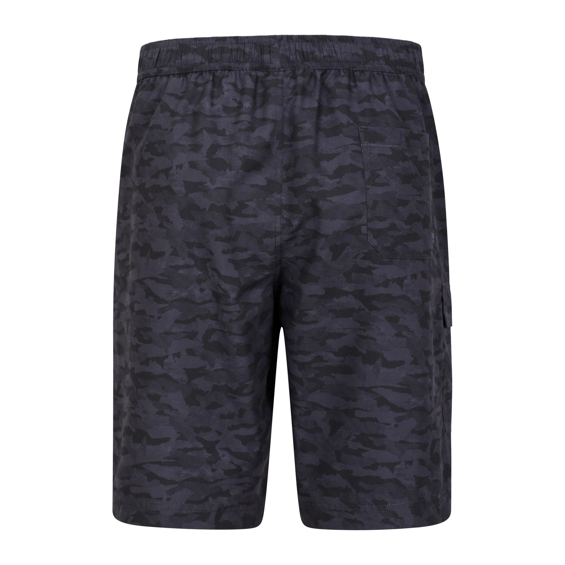 Charcoal - Back - Mountain Warehouse Mens Ocean Camouflage Boardshorts