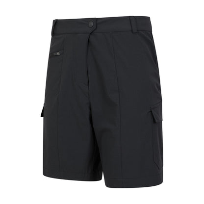Black - Side - Mountain Warehouse Womens-Ladies Monte Cargo Shorts