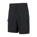Black - Side - Mountain Warehouse Womens-Ladies Monte Cargo Shorts