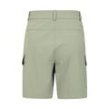 Khaki Green - Back - Mountain Warehouse Womens-Ladies Monte Cargo Shorts