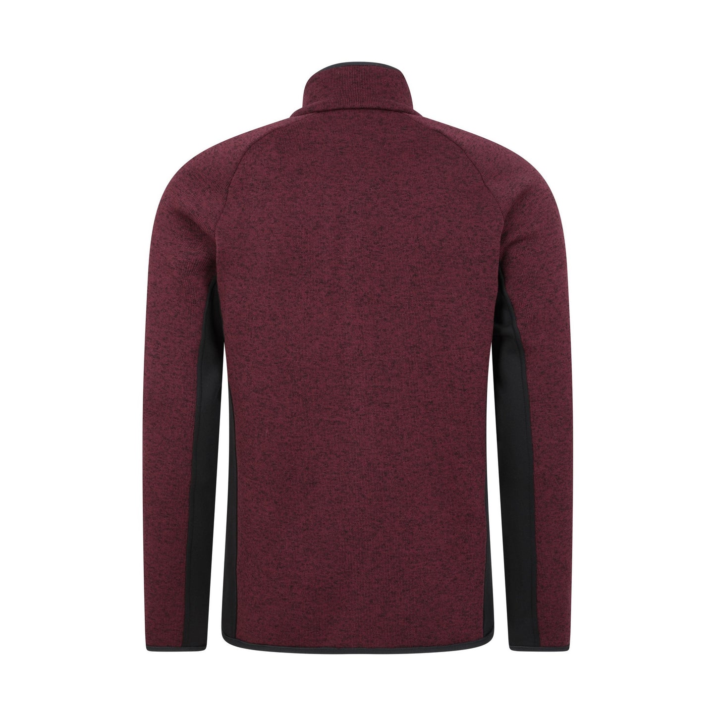 Burgundy - Back - Mountain Warehouse Mens Treston Full Zip Fleece Jacket