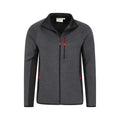 Black - Lifestyle - Mountain Warehouse Mens Treston Full Zip Fleece Jacket