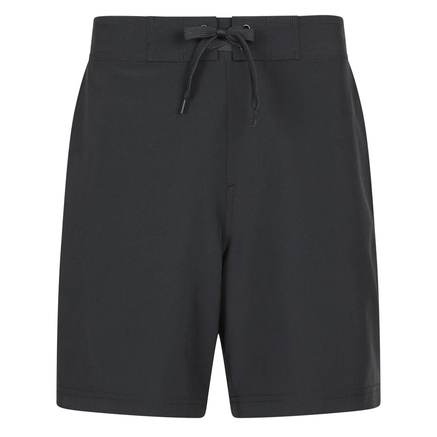 Jet Black - Front - Mountain Warehouse Womens-Ladies Quick Dry Long Length Boardshorts