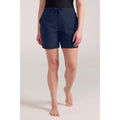 Dark Blue - Front - Mountain Warehouse Womens-Ladies Quick Dry Long Length Boardshorts