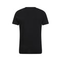 Jet Black - Back - Mountain Warehouse Mens Conquer New Heights Organic Cotton T-Shirt
