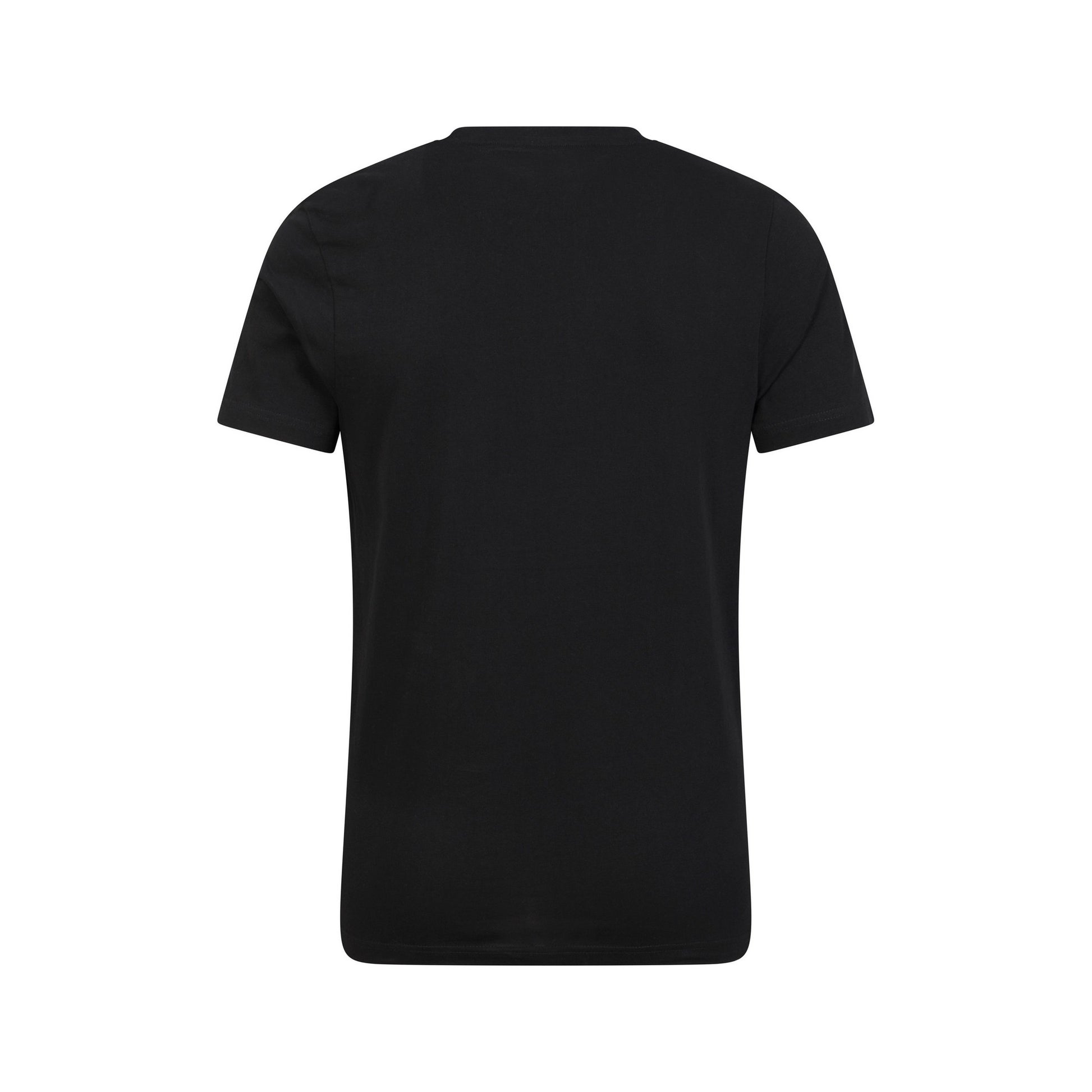 Jet Black - Back - Mountain Warehouse Mens Conquer New Heights Organic Cotton T-Shirt