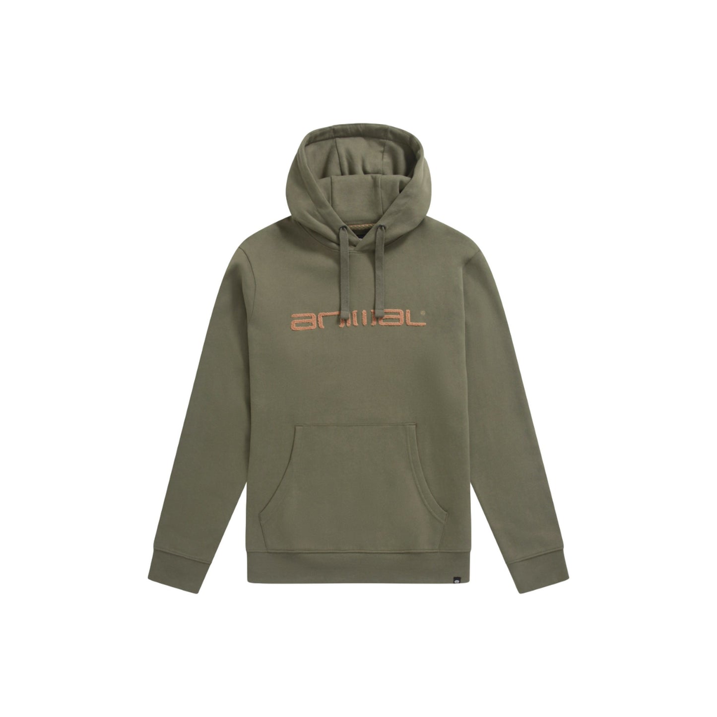 Khaki Green - Lifestyle - Animal Mens Driver Organic Hoodie