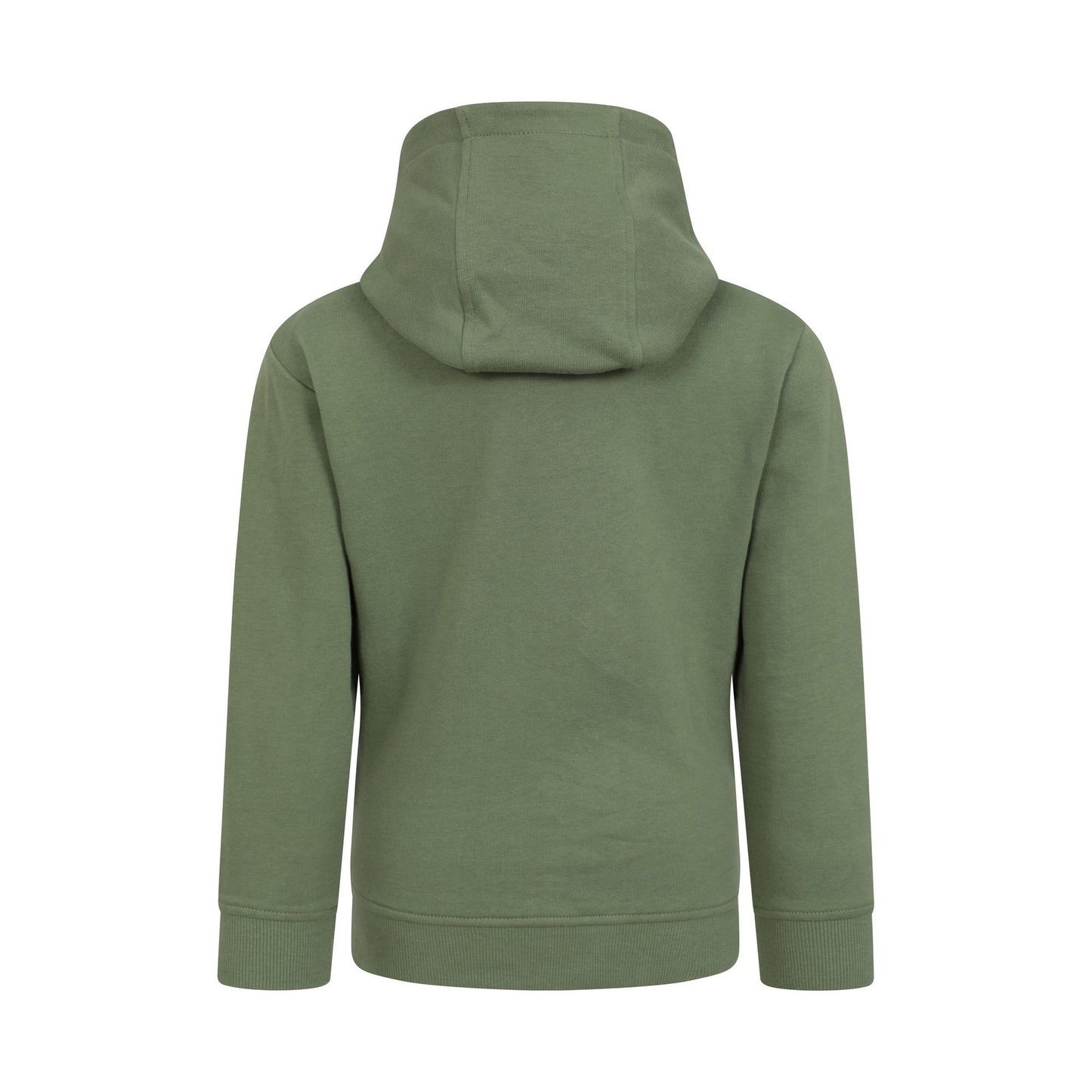 Khaki Green - Back - Mountain Warehouse Childrens-Kids Mountain Adventures Organic Hoodie
