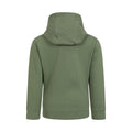 Khaki Green - Back - Mountain Warehouse Childrens-Kids Mountain Adventures Organic Hoodie