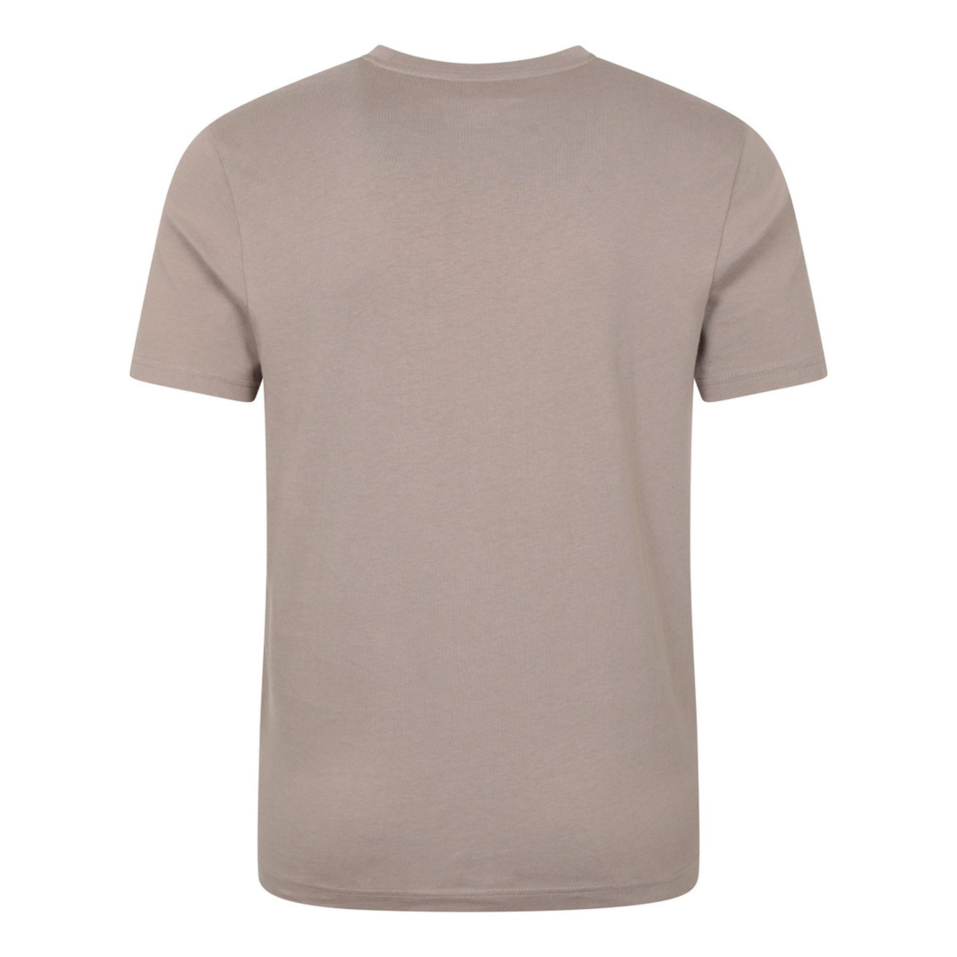 Brown - Back - Mountain Warehouse Mens Camping Sketch Organic T-Shirt