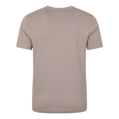 Brown - Back - Mountain Warehouse Mens Camping Sketch Organic T-Shirt