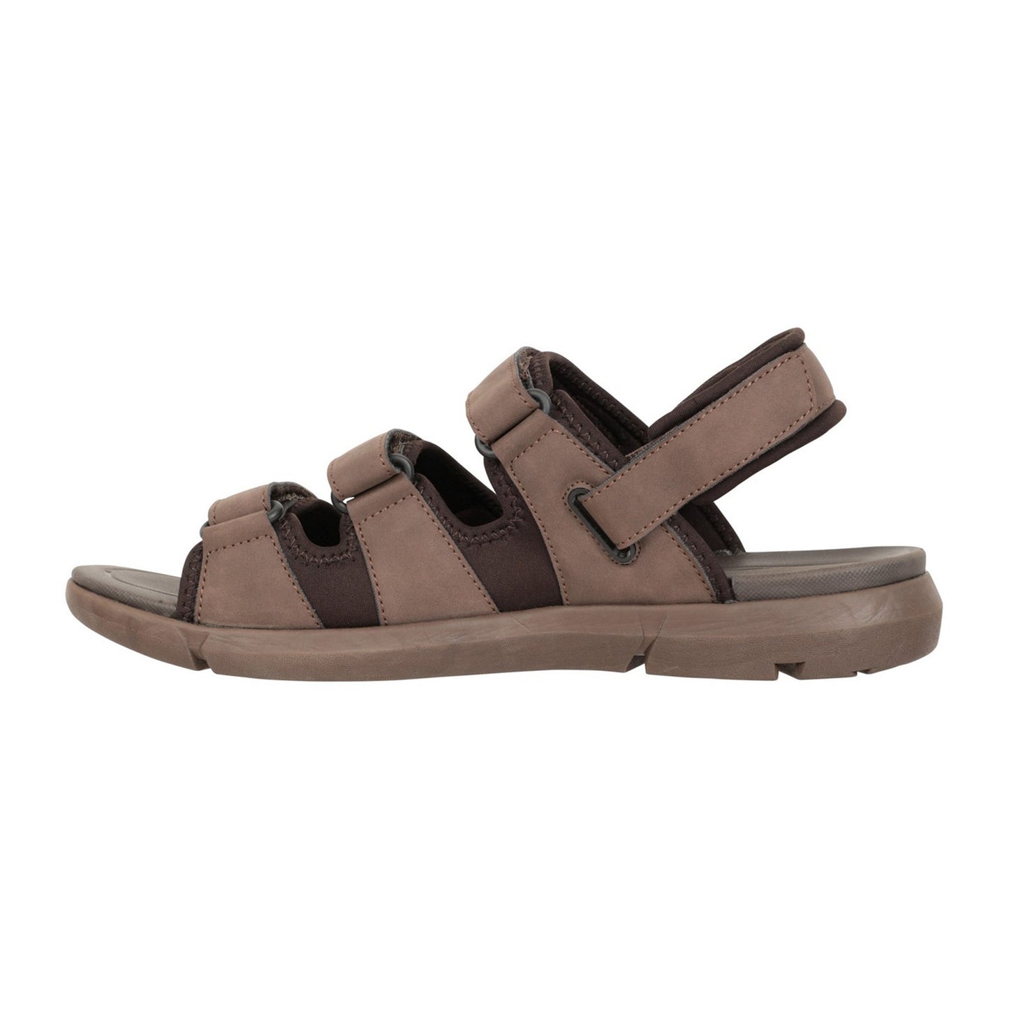 Brown - Side - Mountain Warehouse Mens Ames Sandals