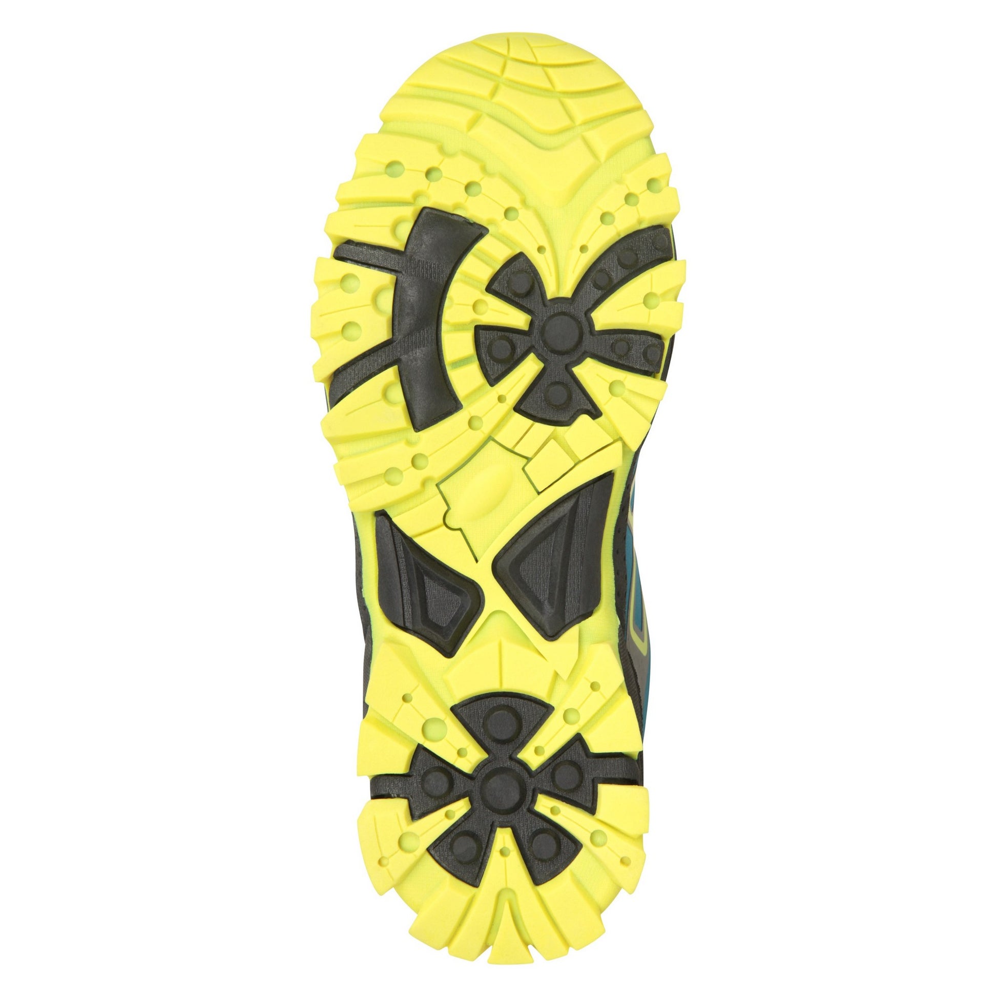 Light Teal - Close up - Mountain Warehouse Childrens-Kids Softshell Waterproof Walking Boots