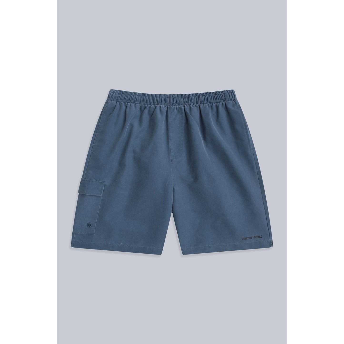 Dark Blue - Front - Animal Mens Reeva Recycled Swim Shorts