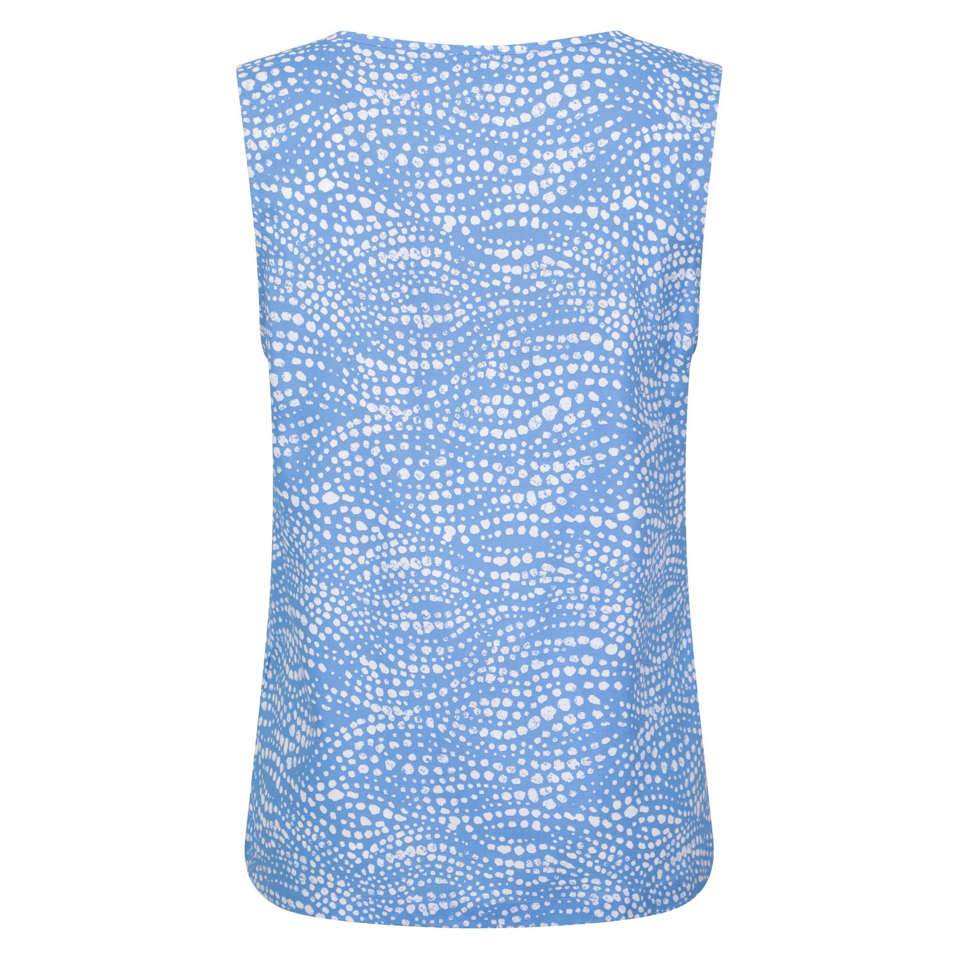 Blue - Back - Mountain Warehouse Womens-Ladies Orchid Spotted Tank Top