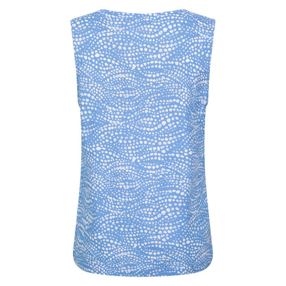 Blue - Back - Mountain Warehouse Womens-Ladies Orchid Spotted Tank Top