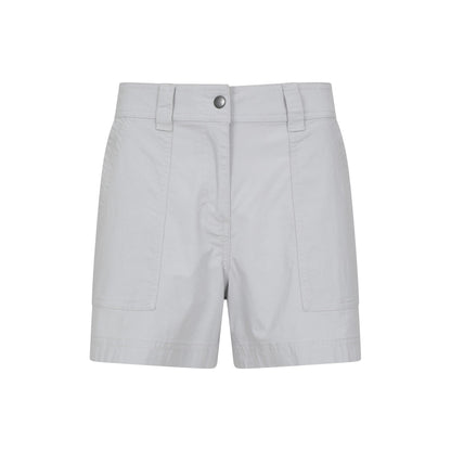 Light Grey - Front - Mountain Warehouse Womens-Ladies Coast Shorts