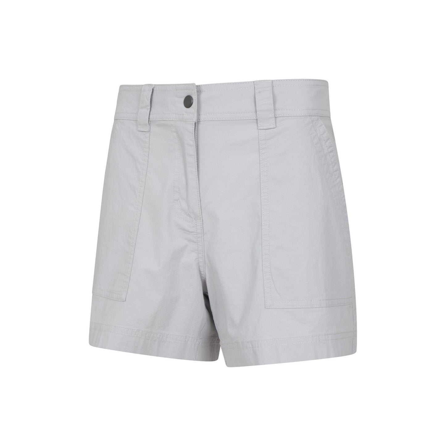 Light Grey - Side - Mountain Warehouse Womens-Ladies Coast Shorts