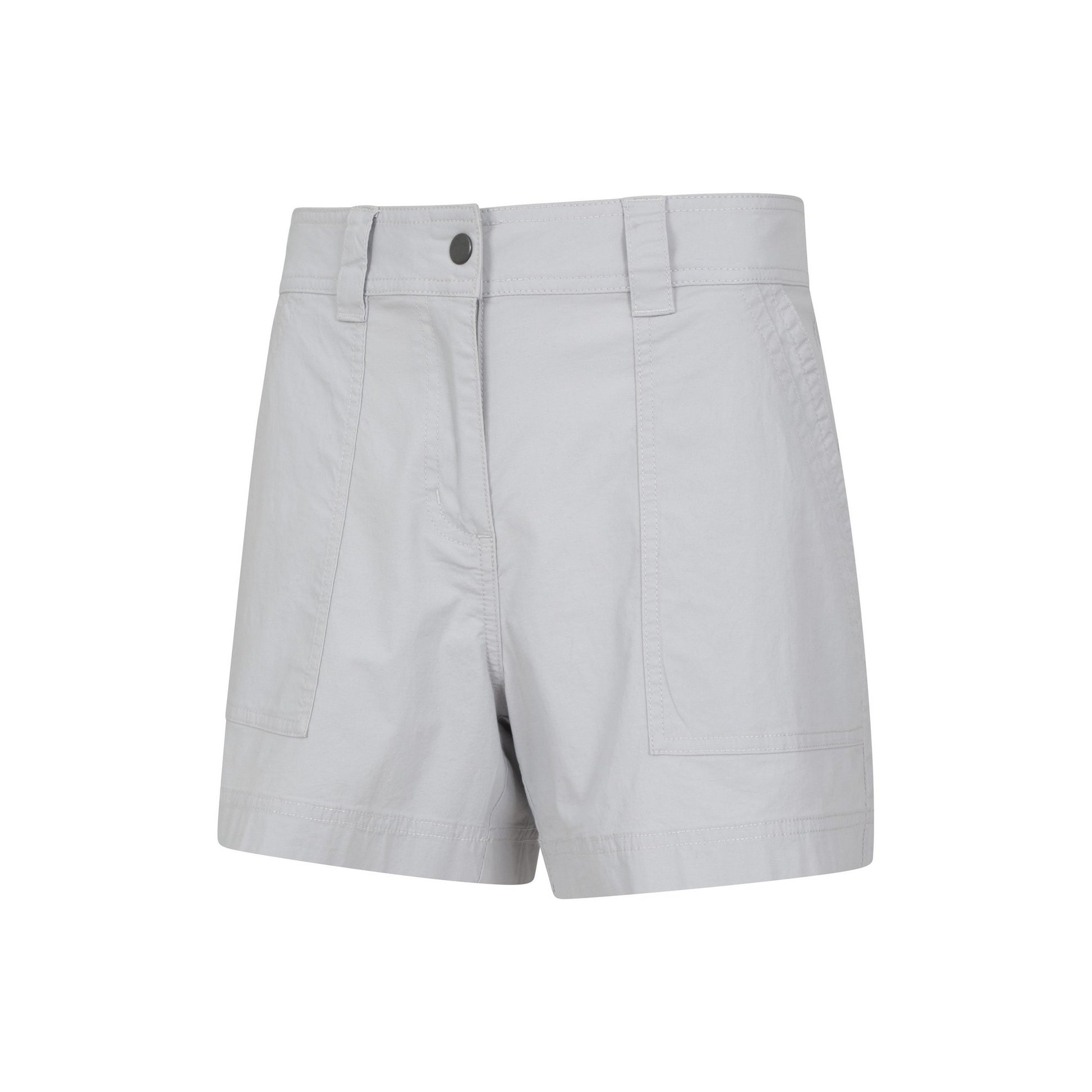 Light Grey - Side - Mountain Warehouse Womens-Ladies Coast Shorts