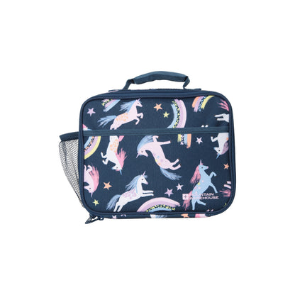 Navy - Front - Mountain Warehouse Unicorn And Rainbow Lunch Bag