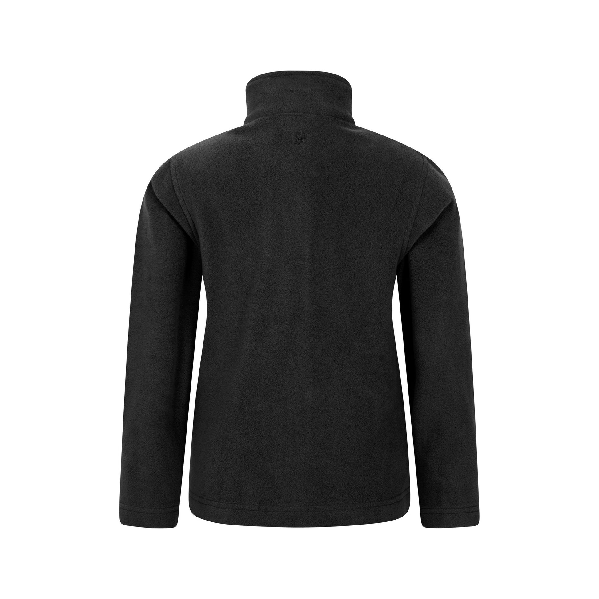 Black - Back - Mountain Warehouse Childrens-Kids Camber II Full Zip Fleece Jacket